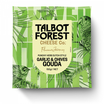 Garlic & Chives Gouda | Talbot Forest Cheese