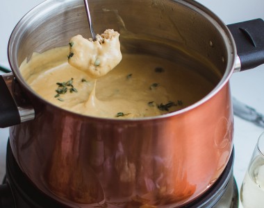 Gruyere & Caramelised Shallot Fondue | Talbot Forest Cheese